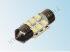 Светодиодная автолампа T10, 28mm, 6pcs 3528 12V